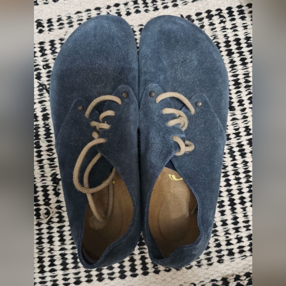 Blue Suede Women's Shoes